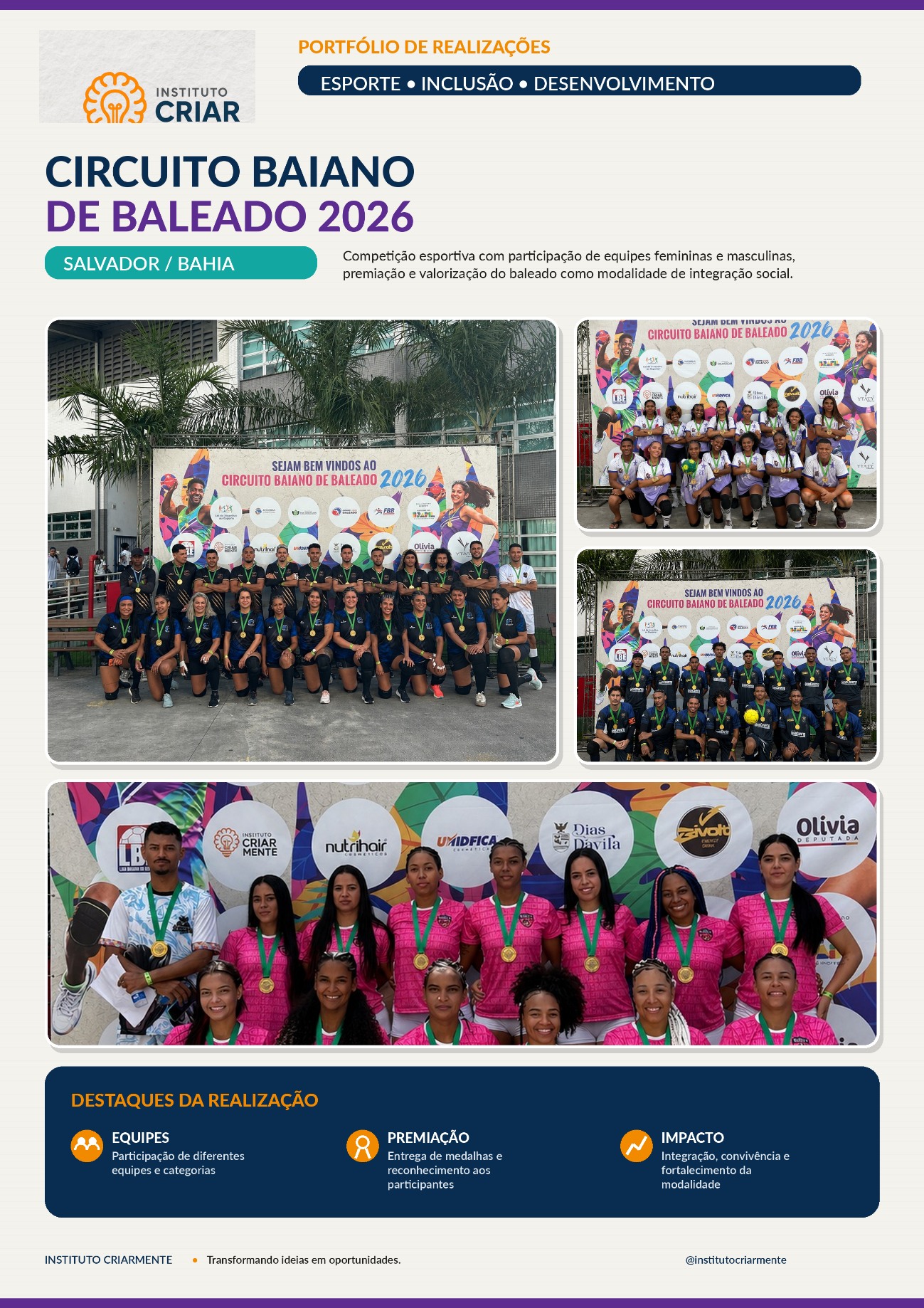 Projeto Circuito Baiano de Baleado