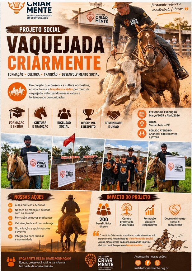 Projeto Vaquejada Criarmente